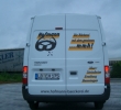 Fahrzeugbeschriftung, Baeckerei Hofmann, Murr, Heck.JPG